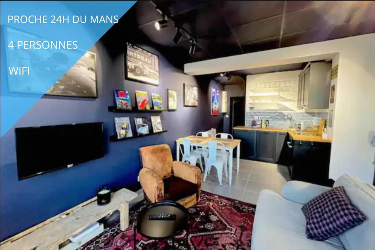 Grand T2 Chic Proche Circuit Tram Centre Ville Le Mans Luaran gambar